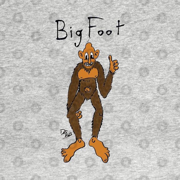 Big foot by Happy Horror Coffee Break